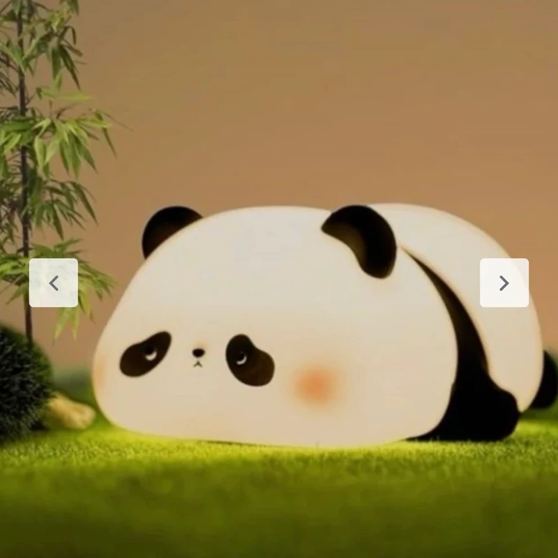 شب خواب سیلیکونی پاندا خوابیده