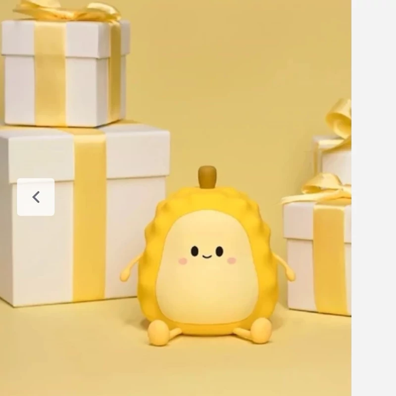 چراغ خواب سیلیکونی مدل آناناسی